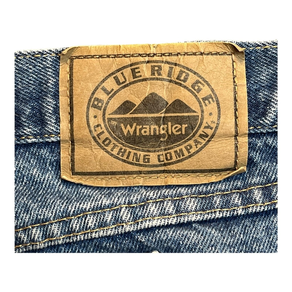 Wrangler Blue Ridge Mens Jeans 46x29 ACTUAL 44x28 Relaxed Fit 35BRCAS READ - Picture 4 of 8